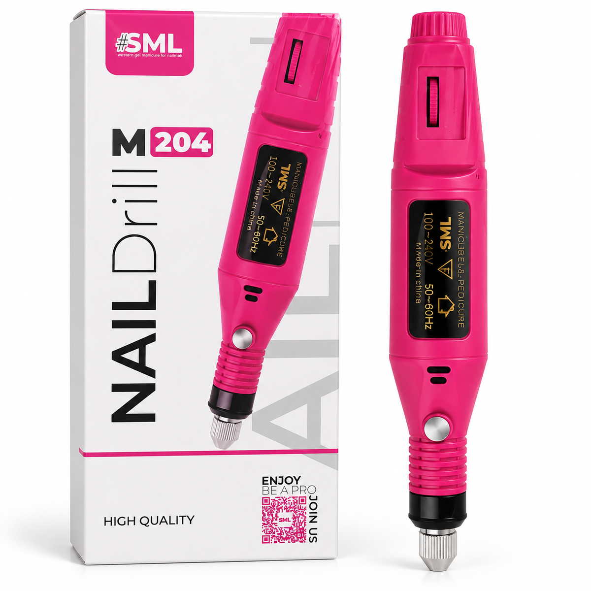 Pulidor Eléctrico de Uñas Profesional SML M204 – Torno para Manicura y Pedicura