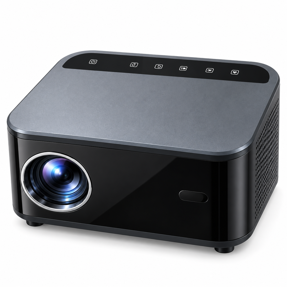 Proyector LED JY540 Ultra HD – Cine en Casa con Control Remoto