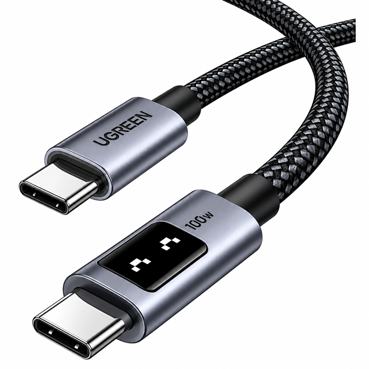 Ugreen Cable USB-C a USB-C 100 W con Pantalla Digital