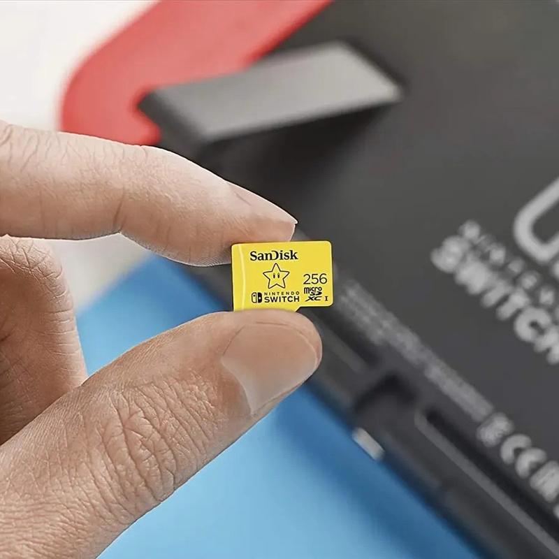 Memoria MicroSD SanDisk Nintendo Switch 256GB – 100 MB/s