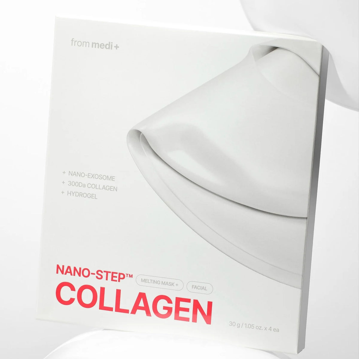 Mascarilla Hidrogel de Colágeno Nano-Step Collagen x4 Sachets