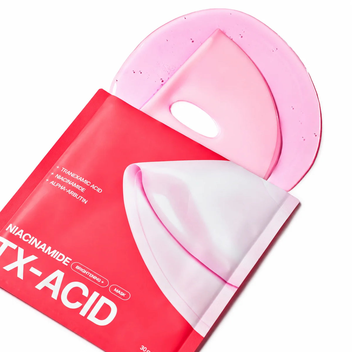 Mascarilla Hidrogel Iluminadora TXA Niacinamide Brightening Mask x1 Sachet