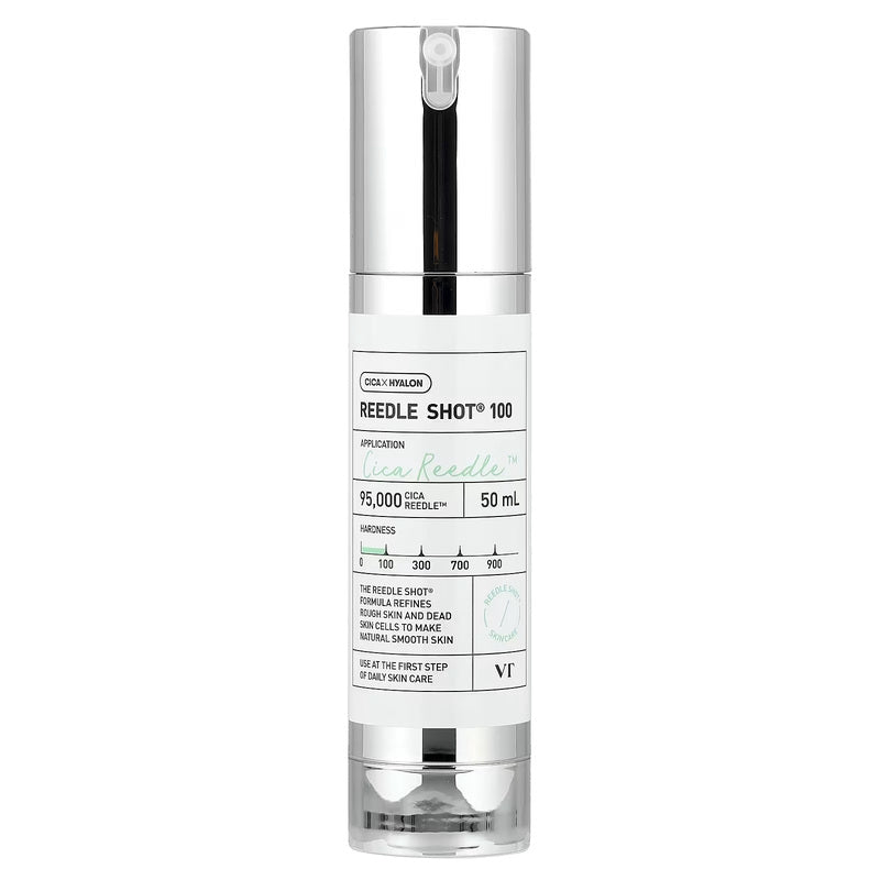VT Cosmetics Reedle Shot 100 50 ml – Tratamiento Facial con Cica Reedle y Ácido Hialurónico