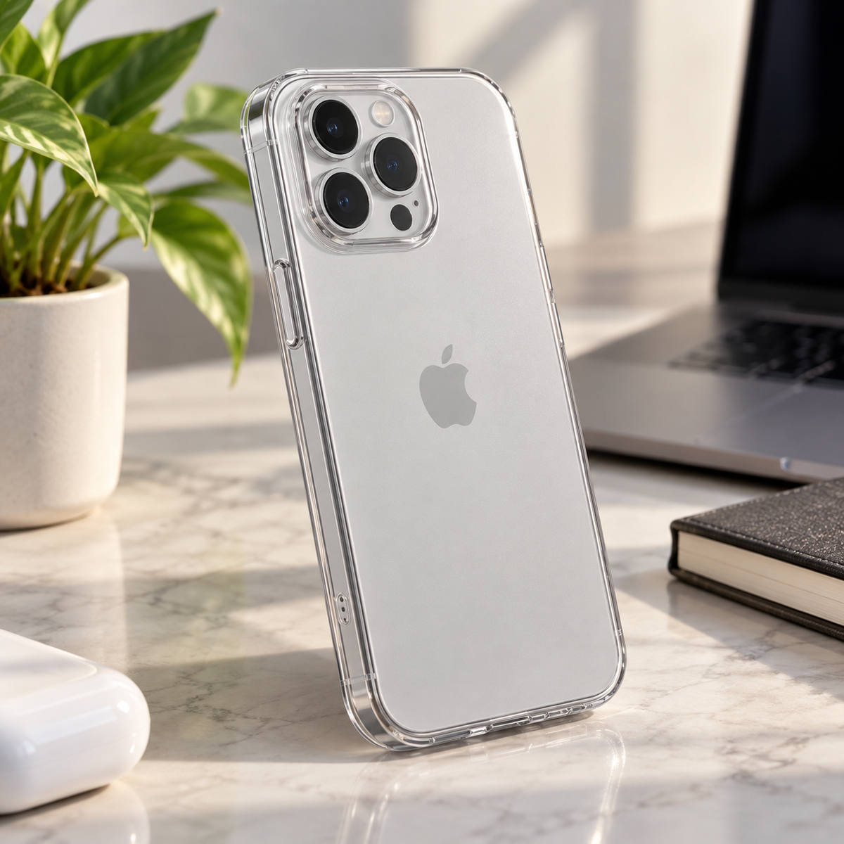 Funda Transparente Antigolpes para iPhone Space Collection – Varias Referencias