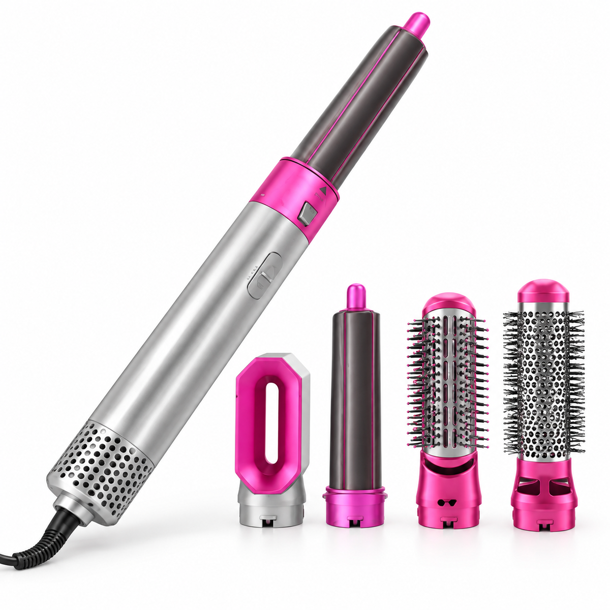 Cepillo Secador Multifuncional 5 en 1 Hot Air Styler TP-5+1 – Moldeador y Rizador de Cabello